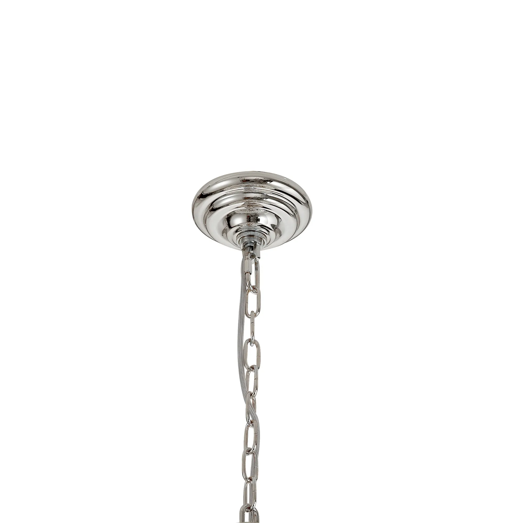 Coniston Pendant 12 Light (29.2kg) Polished Chrome IL32808  Diyas Coniston Polished Chrome